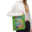 Thumbnail: Clinical Trial Diversity Matters Tote Bag, Rainbow/Green, 13x13 16x16 18x18