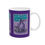 Thumbnail: Girls Just Wanna have FUN-DING Ceramic Mug, dk purple, Gender Equality, Science 