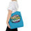 Thumbnail: Clinical Trial Diversity Matters Tote Bag, Turquoise 13x13, 16x16, 18x18 Science