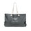 Thumbnail: Grey Weekender Bag, Hope Lodge Kansas City 25 Years of Hope, White Design