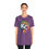 Thumbnail: KC Proud rainbow fingerprint round Unisex Tee, Diversity, Inclusive, PRIDE