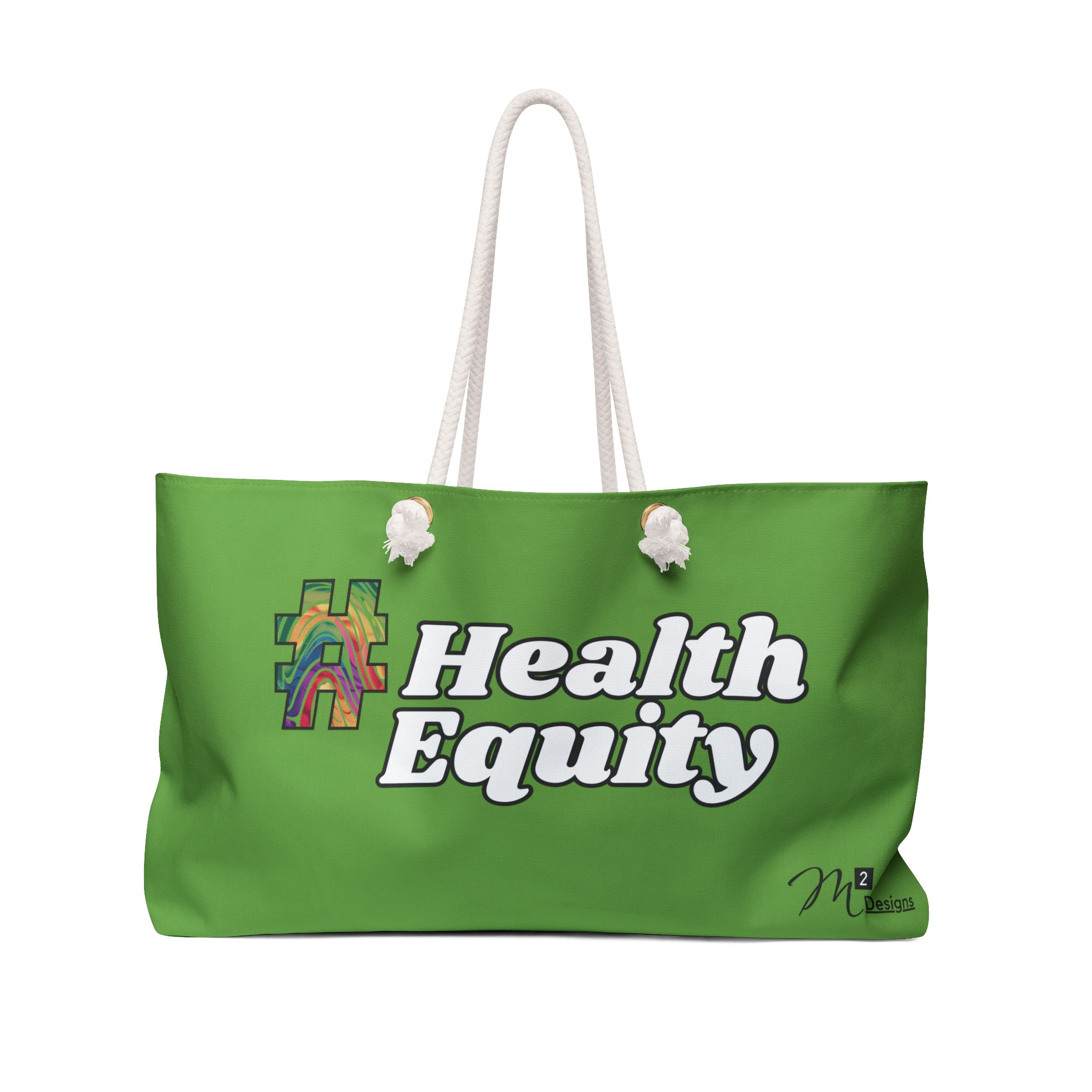 Clinical Trial Diversity Matters #HealthEquity Weekend Bag Rainbow/Green