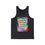 Thumbnail: The Greatest Thing Unisex Jersey Tank, Rainbow Swirl, Positivity, Empowerment