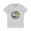 Thumbnail: KC Proud rainbow wave round Unisex V-Neck Tee, Diversity, Positivity, PRIDE