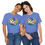 Thumbnail: KC Proud rainbow swirl round Unisex Tee, Diversity, Inclusive, Positivity, PRIDE