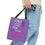 Thumbnail: Girls Just Want to have Funding Tote Bag, Light Purple 13x13, 16x16, 18x18 STEM