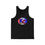 Thumbnail: KC Proud (red, white, blue oval) Unisex Jersey Tank, Kansas City PROUD