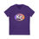 Thumbnail: KC Proud (purple to orange oval) Unisex V-Neck Tee, Kansas City PROUD