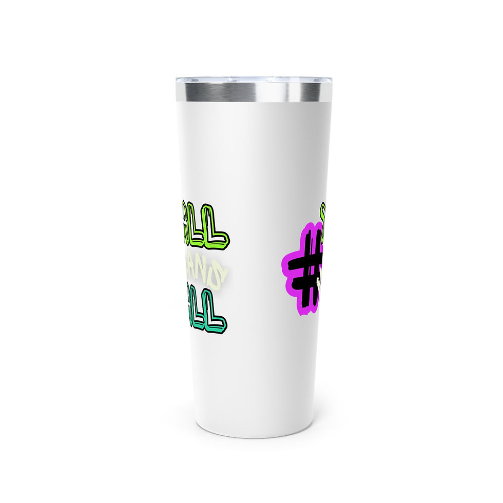 Thumbnail: #YallMeansAll Tumbler, Neon, 22oz Travel Mug, Equality, Inclusion
