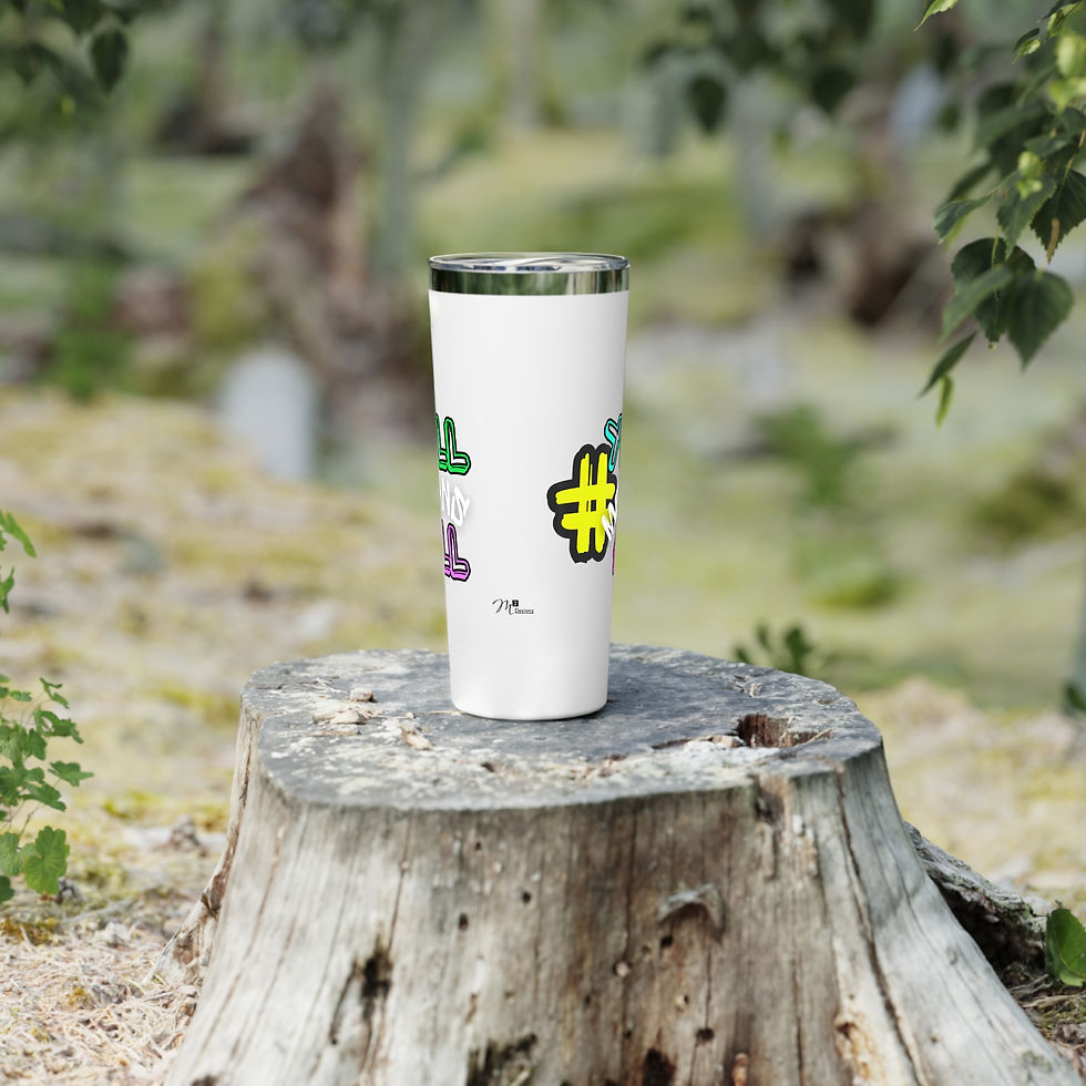 Thumbnail: #YallMeansAll Tumbler, Highlight, 22oz Travel Mug, Equality, Inclusion
