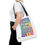 Thumbnail: Clinical Trial Diversity Matters Tote Bag, Rainbow/White, 13x13 16x16 18x18
