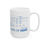 Thumbnail: White Ceramic Mug, Hope Lodge Kansas City 25 Years of Hope, Blue Design
