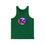 Thumbnail: KC Proud (red, white, blue oval) Unisex Jersey Tank, Kansas City PROUD