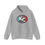Thumbnail: KC Proud (aqua to red oval white letters) Unisex hoodie, Kansas City PROUD