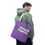 Thumbnail: Clinical Trial Diversity Matters #HealthEquity Tote Bag, Rainbow/Light Purple
