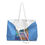 Thumbnail: Clinical Trial Diversity Matters Weekend Travel Bag Rainbow/Light Blue Tote