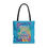 Thumbnail: Clinical Trial Diversity Matters Tote Bag, Rainbow/Turquoise, 3 sizes