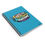 Thumbnail: Clinical Trial Diversity Matters Spiral Notebook, Turquoise, Health Equity