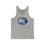 Thumbnail: KC Proud (blue gradient oval white letters) Unisex Jersey Tank, Kansas City