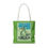 Thumbnail: Girls Just Wanna have FUN-DING Tote Bag, Green 13x13, 16x16, 18x18 Science