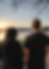 Two People Looking at Lake Coeur d'Alene