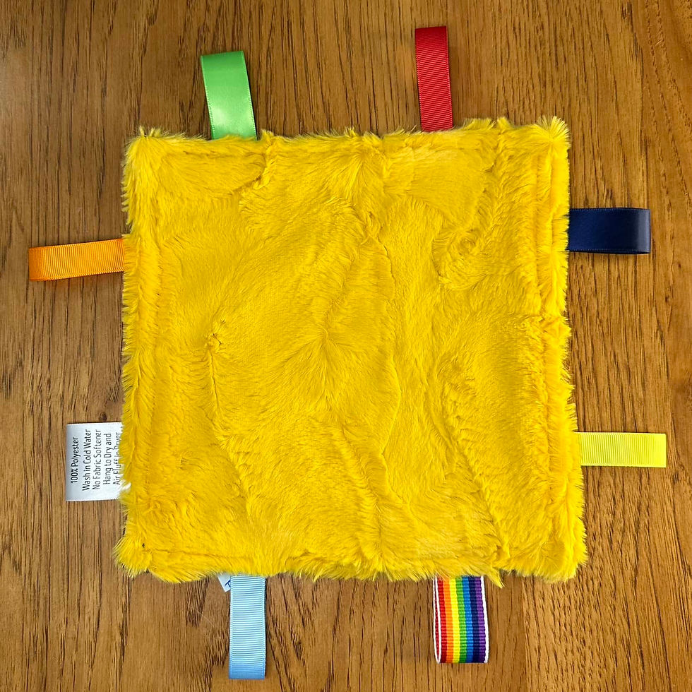 Thumbnail: Crinkle Minky Tag Toy - Traffic Jam!