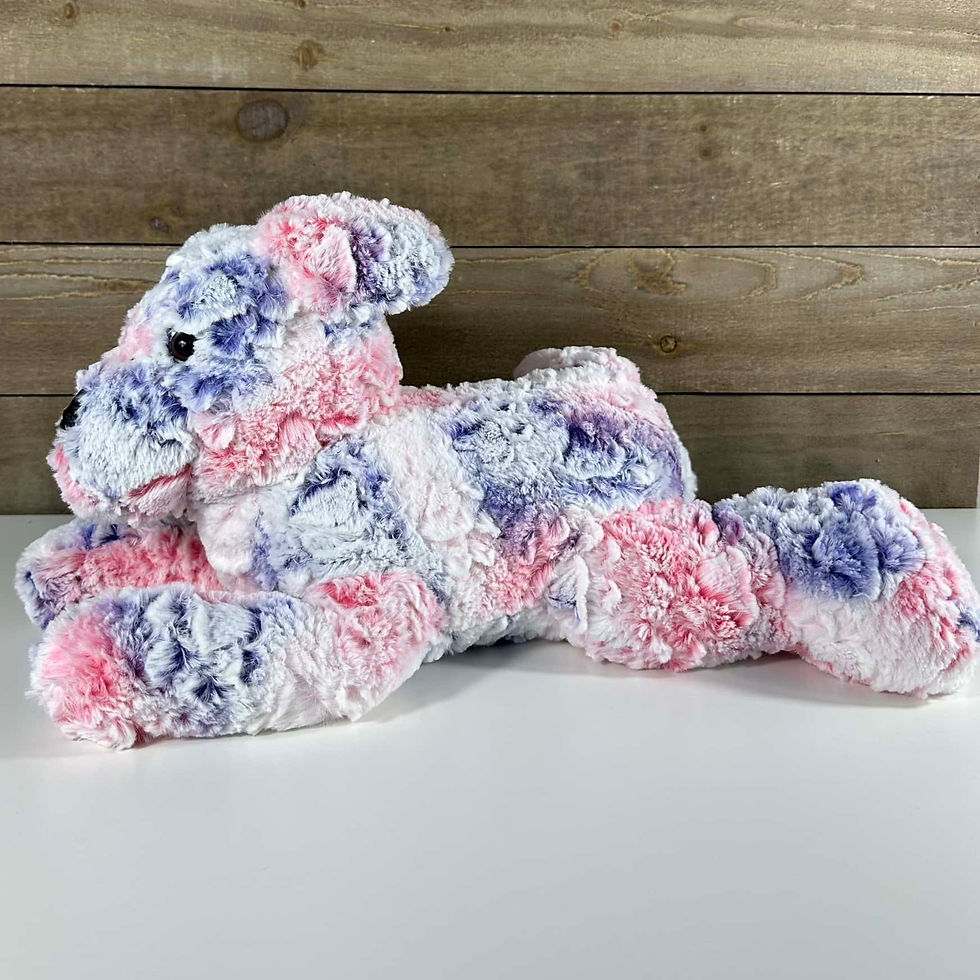 Thumbnail: Minky Stuffed Puppy