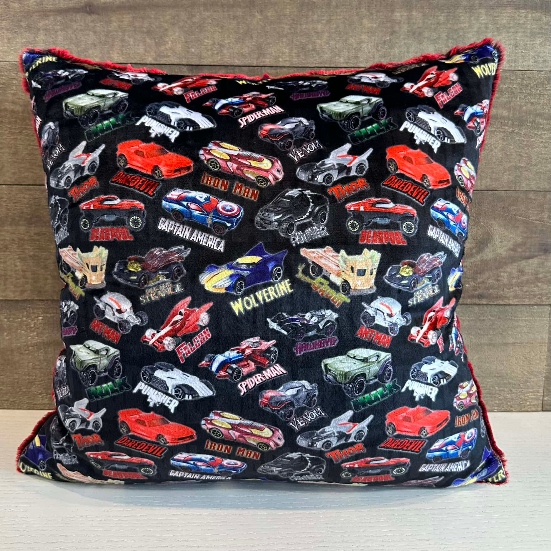 Throw Pillow Cover - Hero Cars