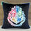 Thumbnail: Throw Pillow Cover - Wizard School Crest