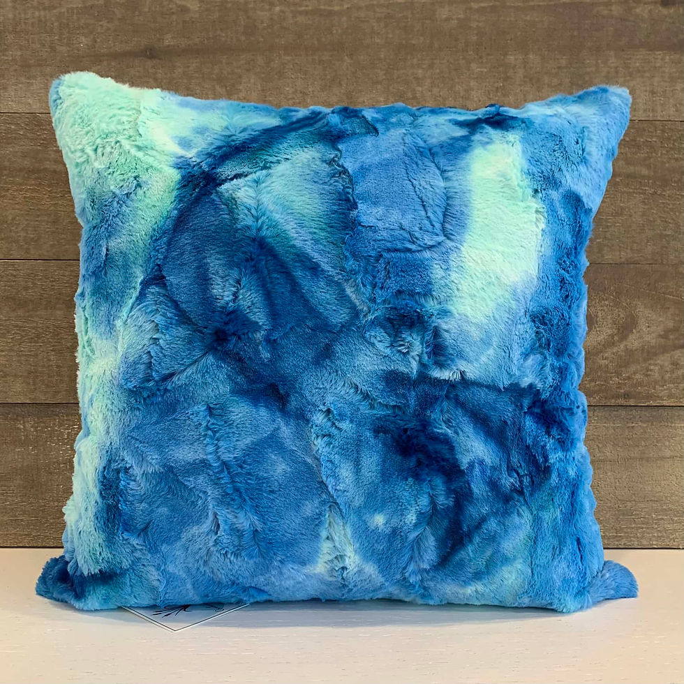 Thumbnail: Throw Pillow Cover - Happy Mother's Day Glitter Heart Gnomes (Plaid)