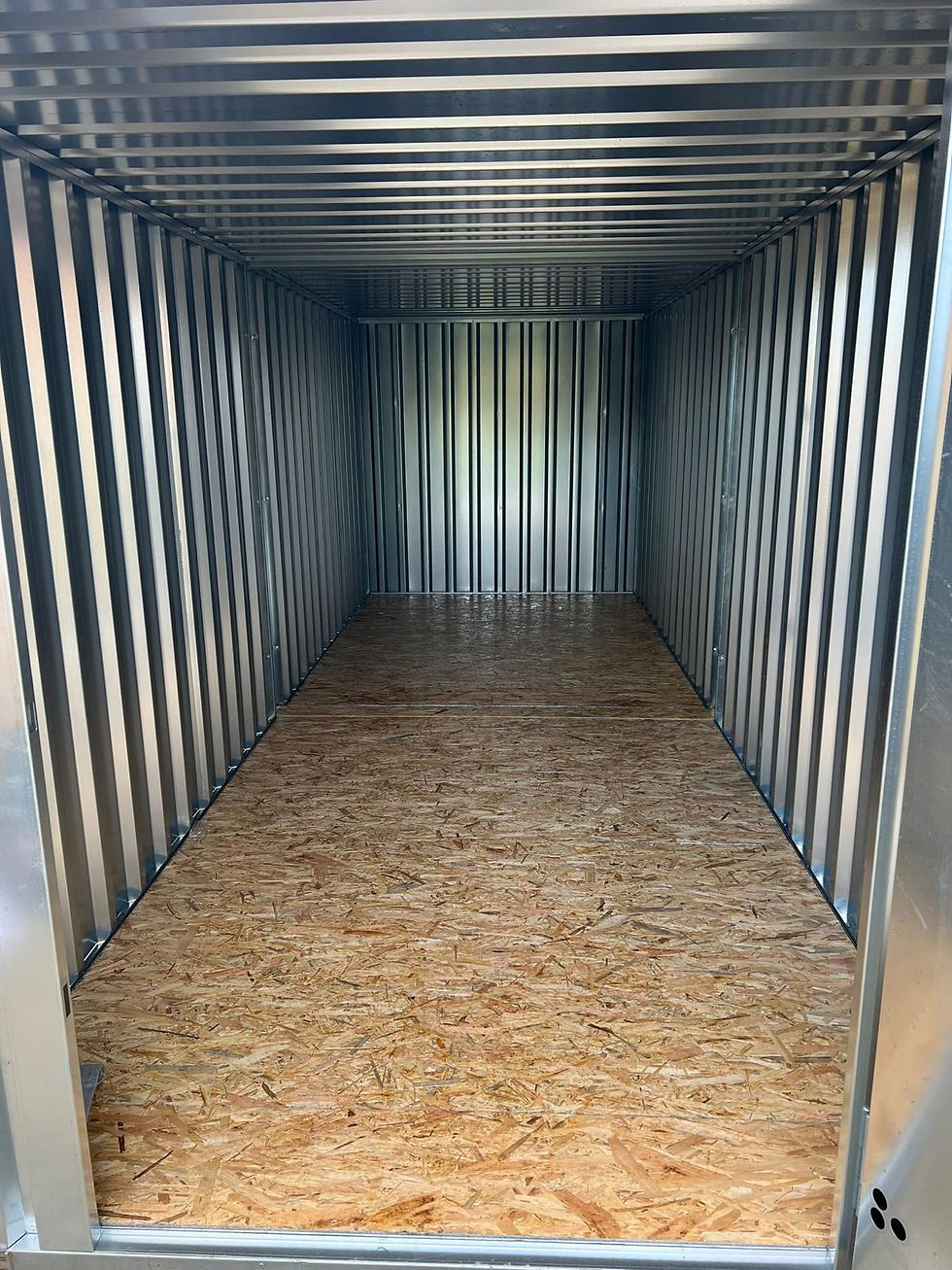 End Linked Flat Pack Containers