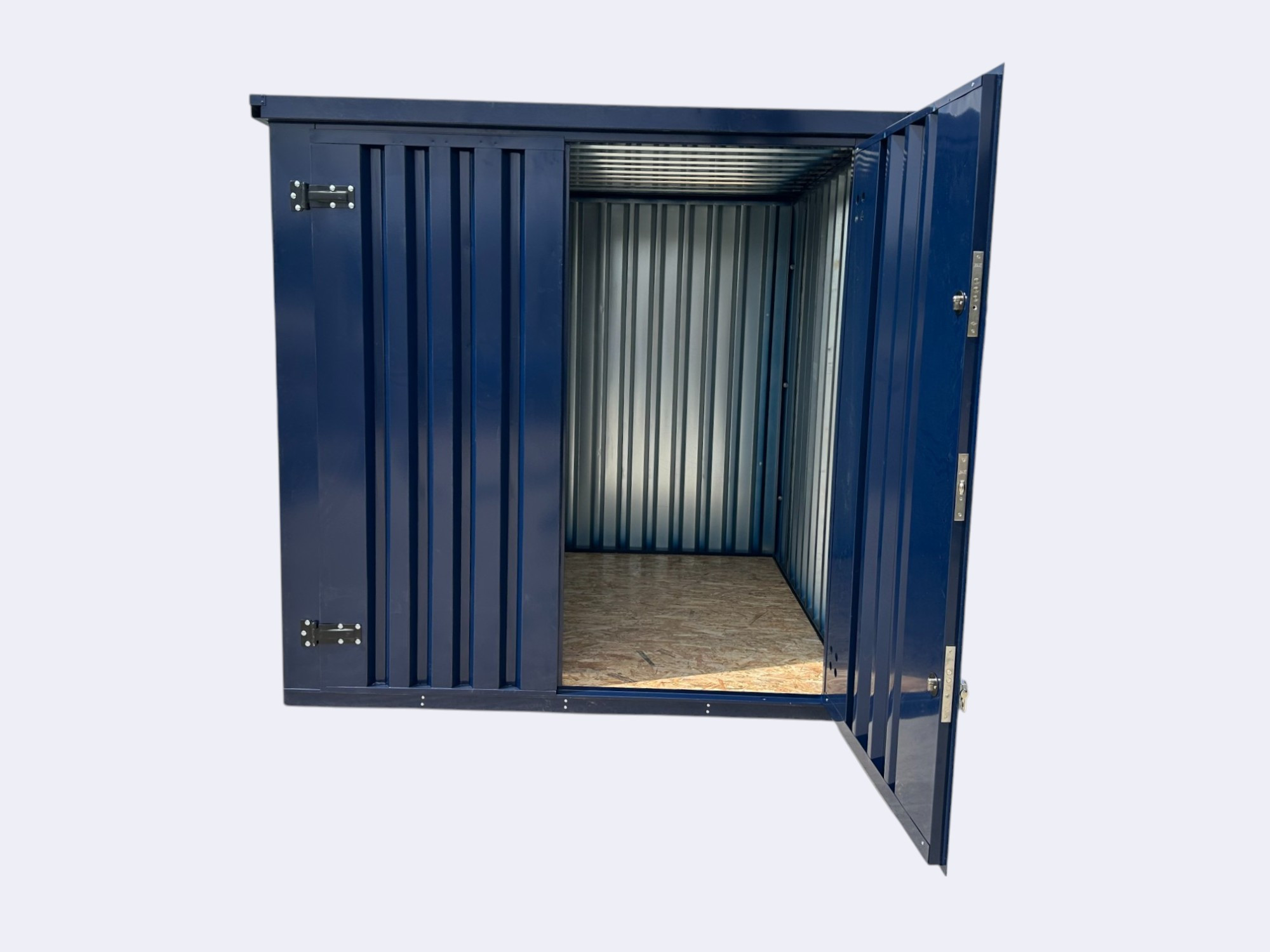 4M FLAT PACK CONTAINER - POWDER COATED DOUBLE DOOR | Portable Units
