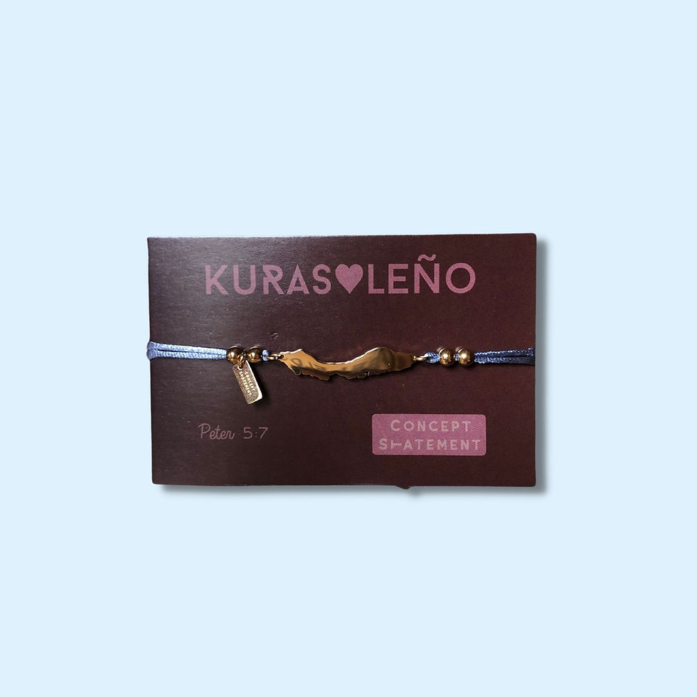 Thumbnail: Armband Curaçao 'Blue Gray'