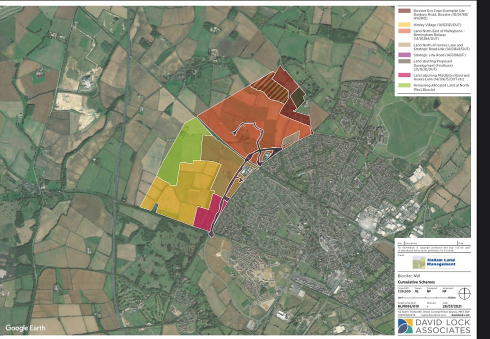 3000 New Homes Plan For North West Bicester