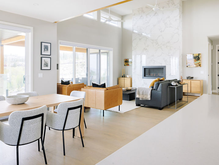 New home build, luxury interior designer Kelowna + Big White Ski Resort, BC and London, ON, modern home design, modern furnishings