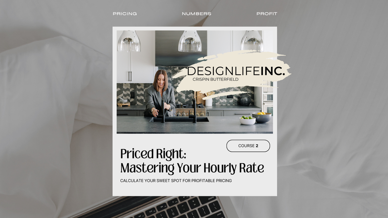 pricing course for interior designers