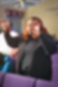 Woman leads church worship service