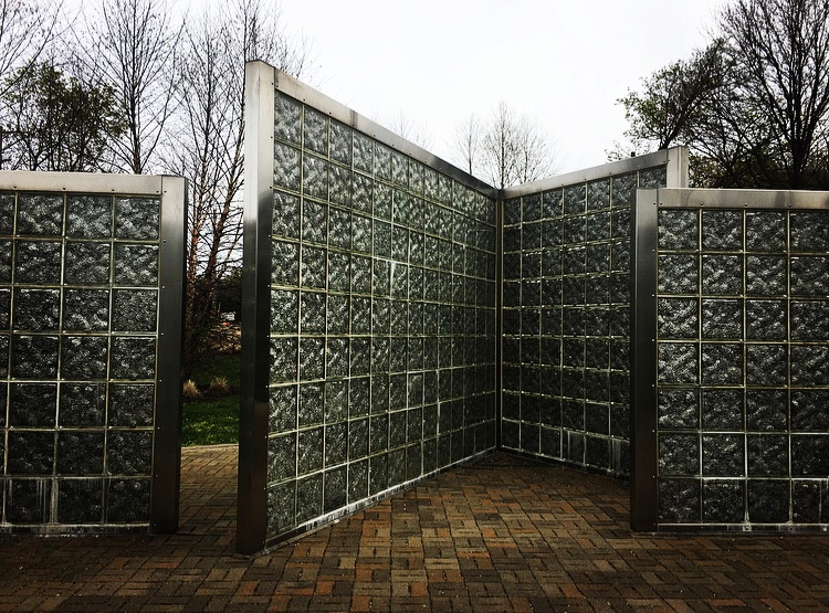 Photo by Theresa Abalos. Holocaust memorial between Greenfield, Summerset, in Pittsburgh. April 2020.