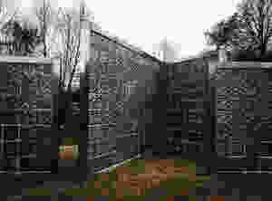 Photo by Theresa Abalos. Holocaust memorial between Greenfield, Summerset, in Pittsburgh. April 2020.