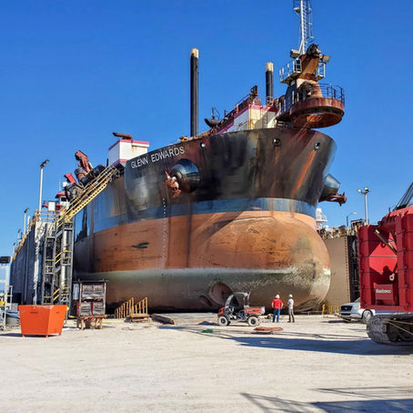 The Process of Dry Docking