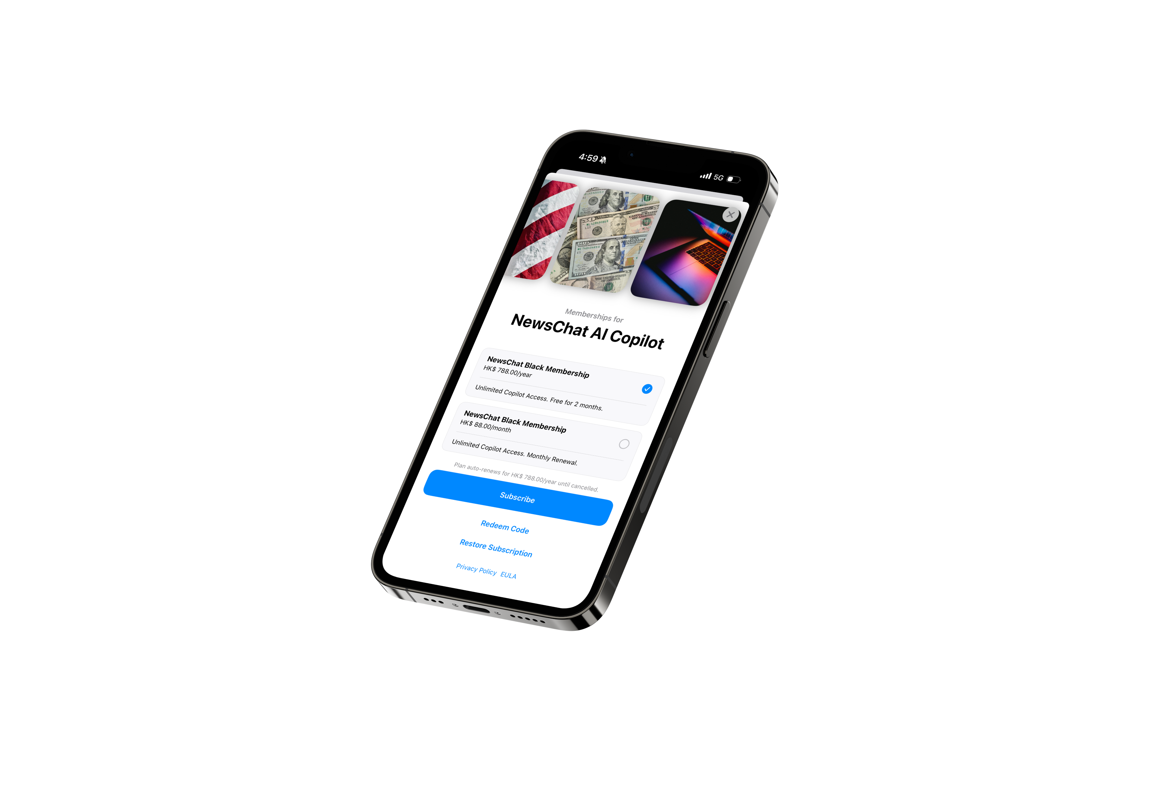 NewsChat app