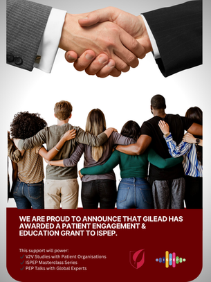 Gilead awards ISPEP first educational grant for co-creation of member resources