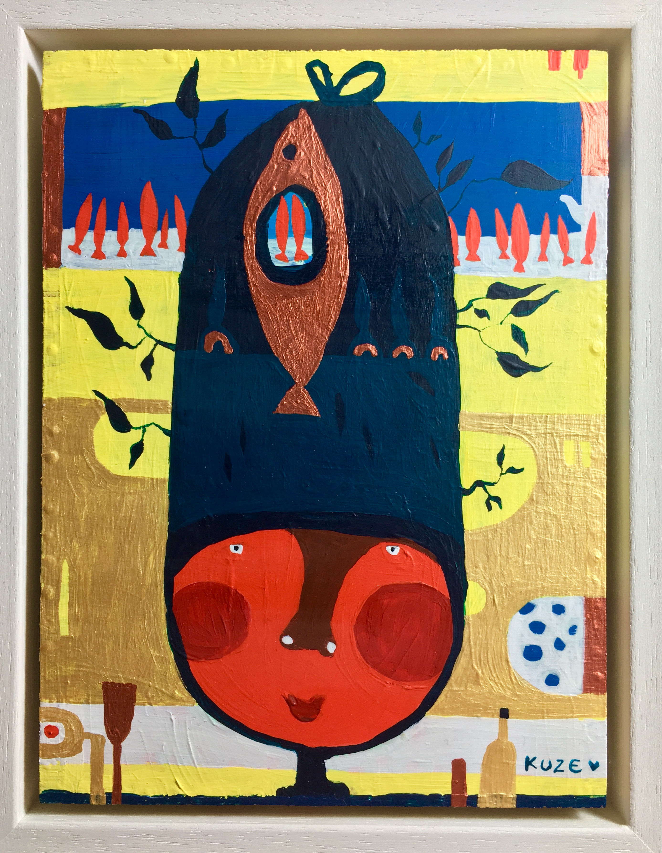 I have fish in my hat