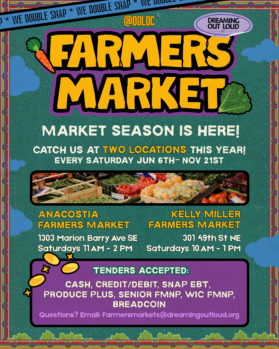 Dreaming Out Loud Farmer's Market