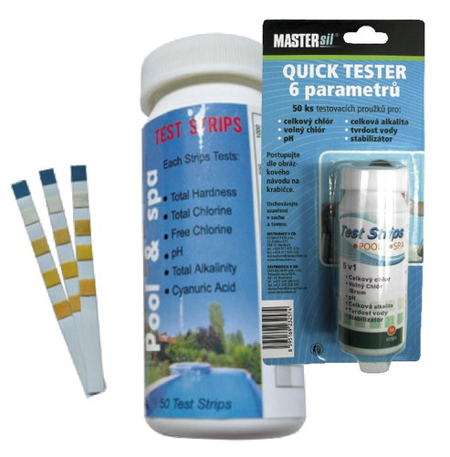 bacteria test strips for hot tubs