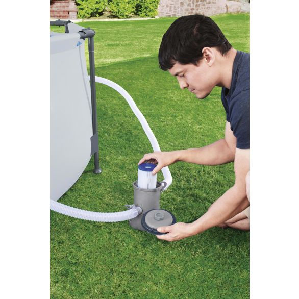 Thumbnail: The Bestway Flowclear™ Filter Pump + filter I up to 8000L water 