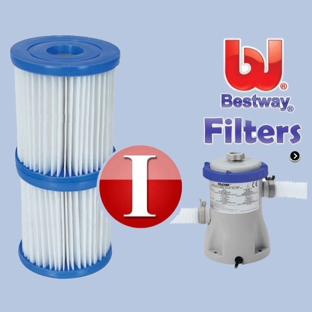 Thumbnail: Bestway Type I Swiming pool cartridges 2x