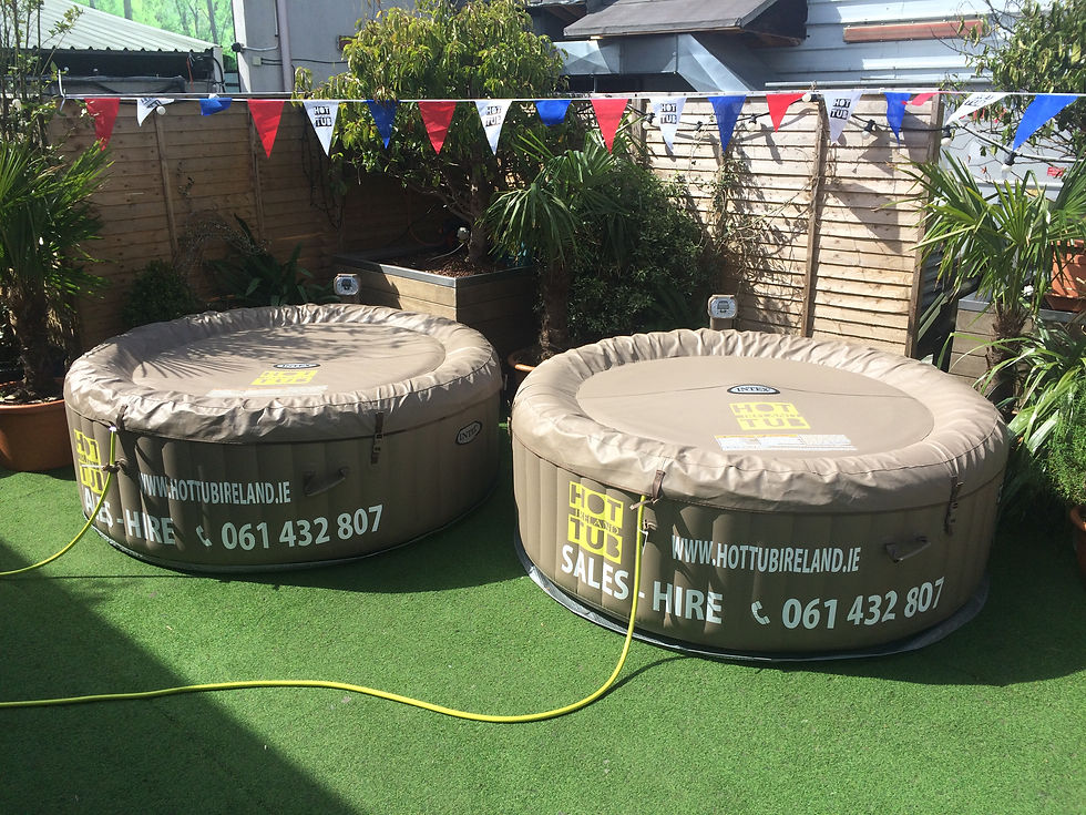 Events party hire of hot tub in Ireland..JPG