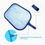 Thumbnail: Pool Skimmer, Heavy Duty Leaf Skimmer- Fine Mesh Net - Sturdy Frame 