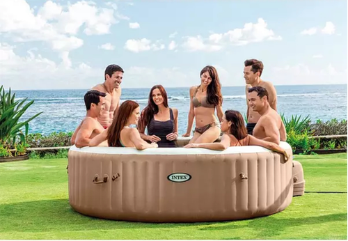 Intex PureSpa Person Hot Tub Beige colour Hot Tub Ireland